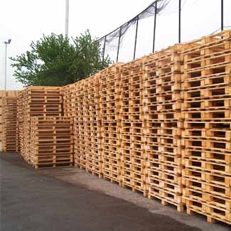 Pallets in legno Fratelli Dal Fior