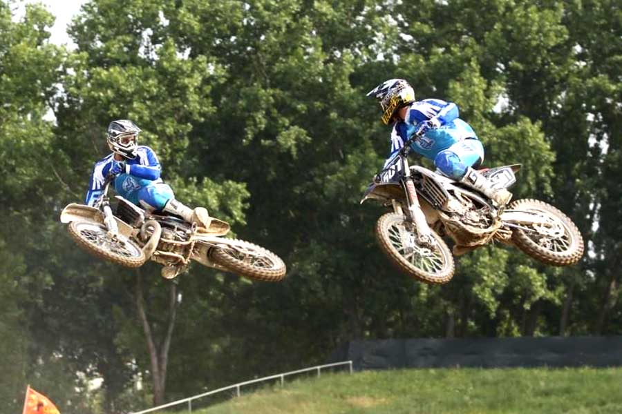 Gara di motocross imballaggi in legno dal fior