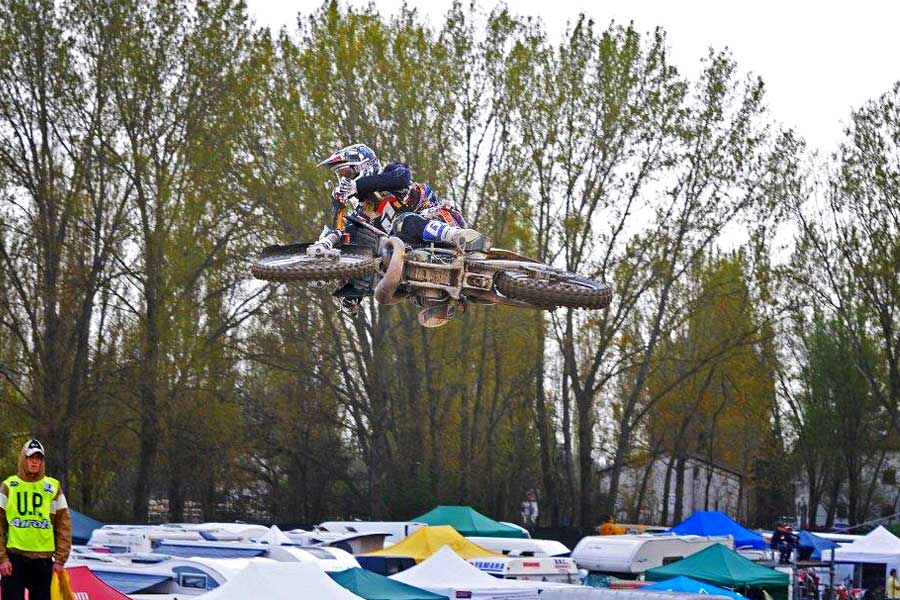 Gara di motocross imballaggi in legno dal fior